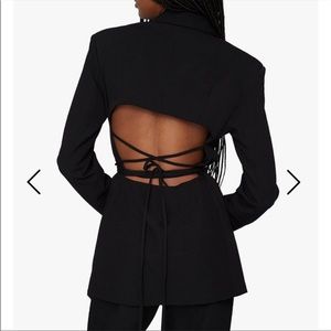 WeWoreWhat XS Cut out Blazer - NWT